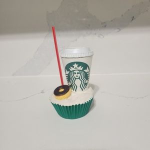 Starbucks Cupcake Decoration